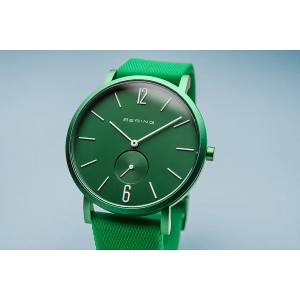 Matte Green Watch Image 3 Erica DelGardo Jewelry Designs Houston, TX