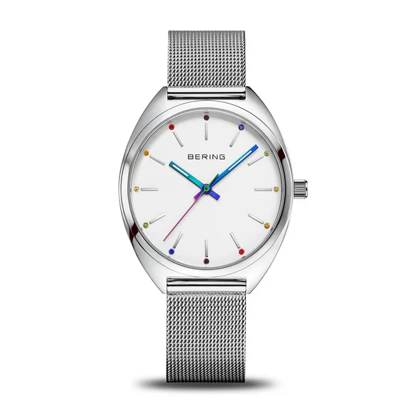 Classic | Polished Silver | White Dial | 36mm Image 2 Erica DelGardo Jewelry Designs Houston, TX