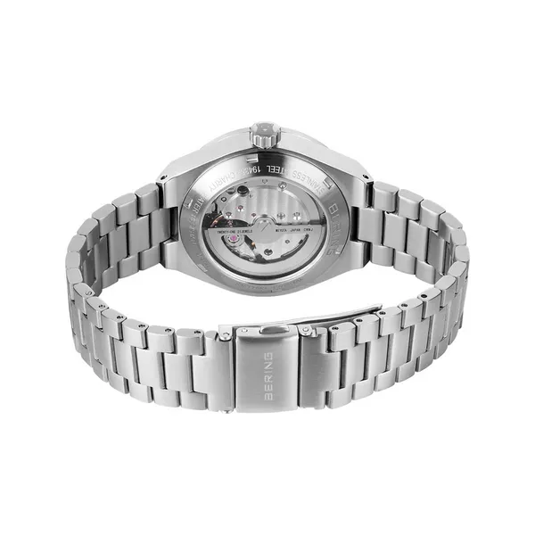Automatic | Brushed Silver | Blue Dial  | 35mm Image 2 Erica DelGardo Jewelry Designs Houston, TX