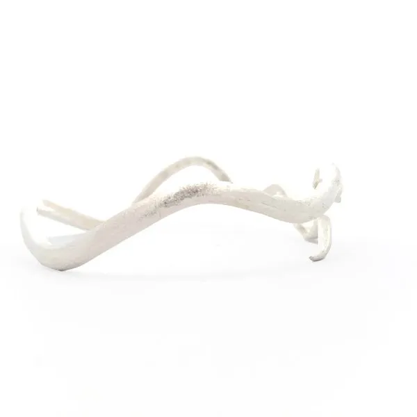 Sterling Silver Snake Bangle Image 4 Erica DelGardo Jewelry Designs Houston, TX