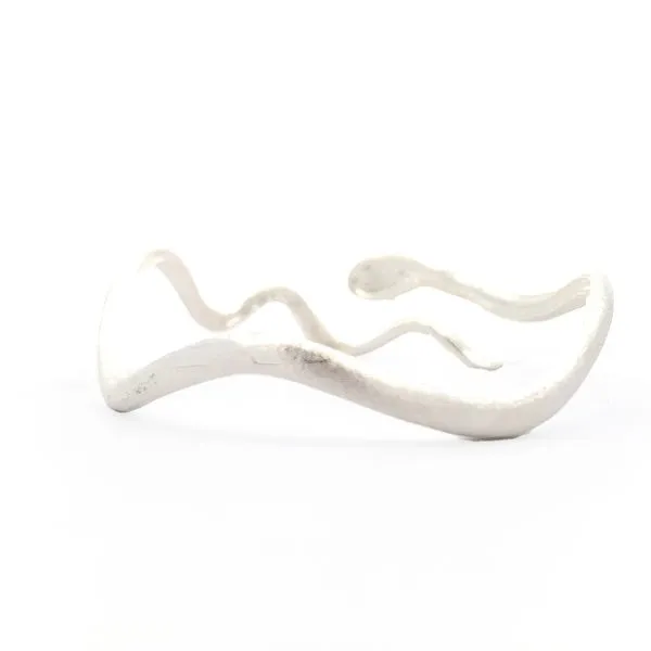 Sterling Silver Snake Bangle Image 5 Erica DelGardo Jewelry Designs Houston, TX
