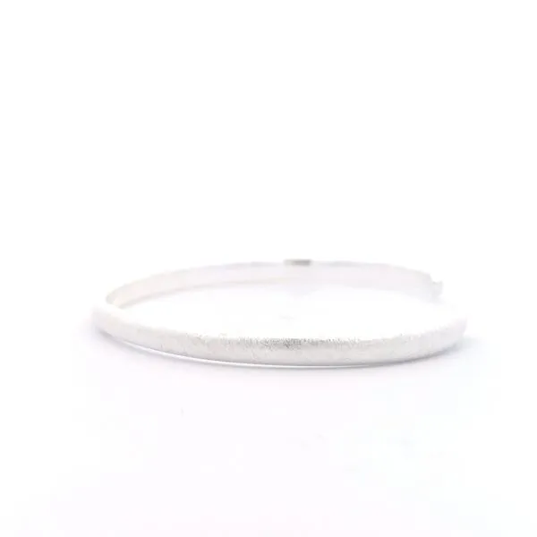 Sterling Silver 4mm Bangle Image 2 Erica DelGardo Jewelry Designs Houston, TX