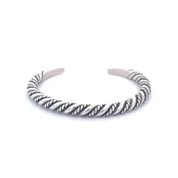 Sterling Silver Braided & Twisted Cuff Image 2 Erica DelGardo Jewelry Designs Houston, TX