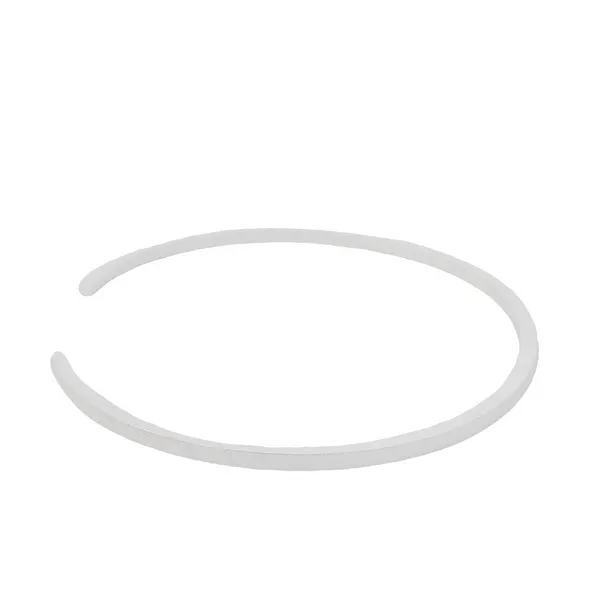 Sterling Silver Petite 2mm Satin Cuff Image 2 Erica DelGardo Jewelry Designs Houston, TX