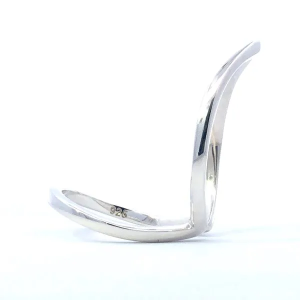 Sterling Silver Large Double Band Ring Image 2 Erica DelGardo Jewelry Designs Houston, TX