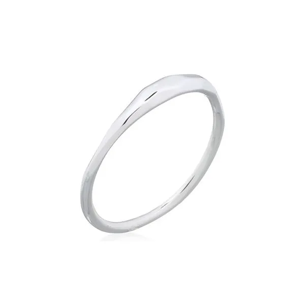 Sterling Silver Thin Hammered & Tapered Ring Erica DelGardo Jewelry Designs Houston, TX