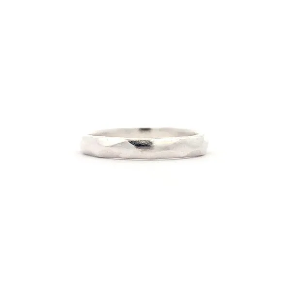 Sterling Silver Textured Band Erica DelGardo Jewelry Designs Houston, TX