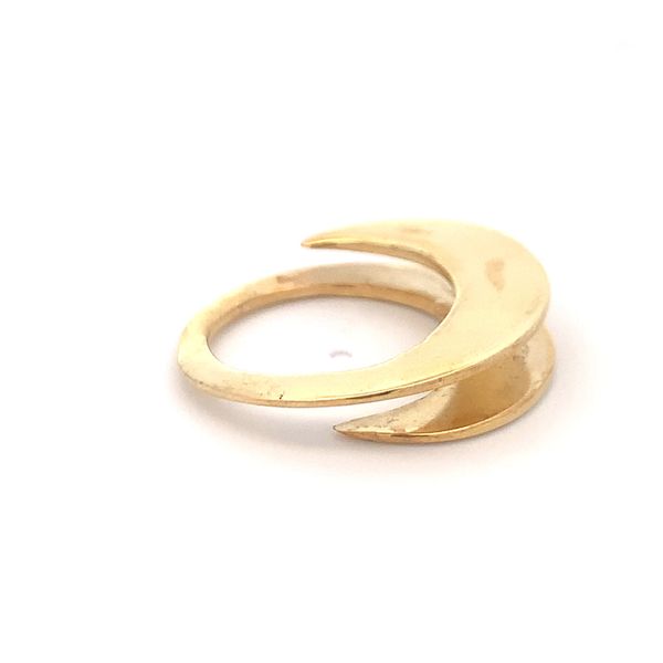 Sterling Silver GP Flat Wraparound Ring Image 3 Erica DelGardo Jewelry Designs Houston, TX