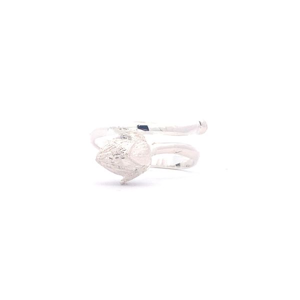 Sterling Silver Medium Lotus Ring Erica DelGardo Jewelry Designs Houston, TX