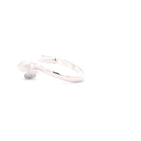Sterling Silver Medium Lotus Ring Image 2 Erica DelGardo Jewelry Designs Houston, TX