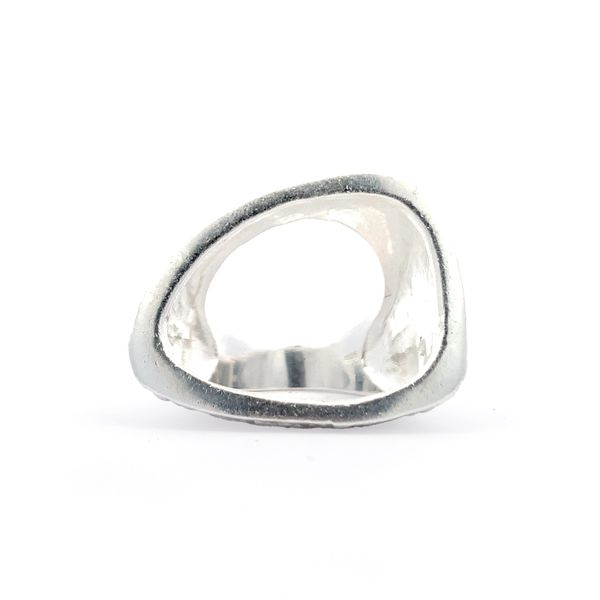 Sterling Silver Open Tree Trunk Ring Erica DelGardo Jewelry Designs Houston, TX