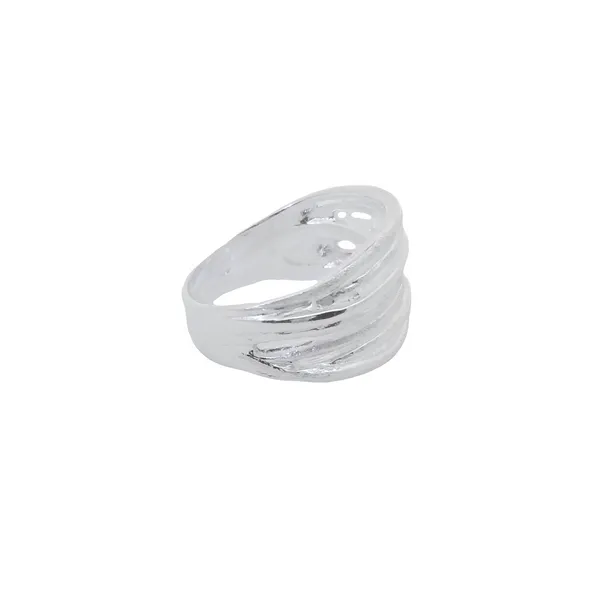 Sterling Silver Multi Strand Ring Image 2 Erica DelGardo Jewelry Designs Houston, TX