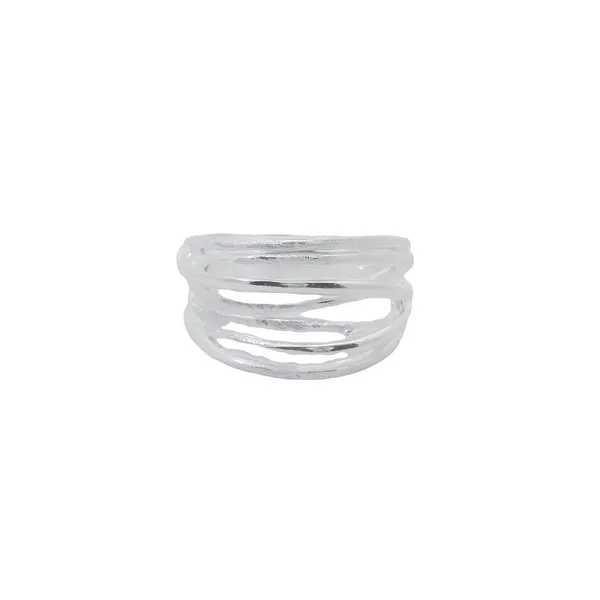 Sterling Silver Multi Strand Ring Erica DelGardo Jewelry Designs Houston, TX