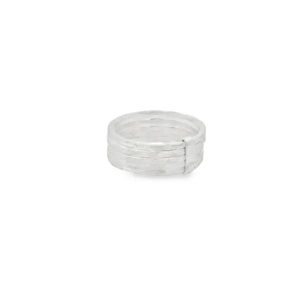 Sterling Silver Multi Band Ring Image 2 Erica DelGardo Jewelry Designs Houston, TX