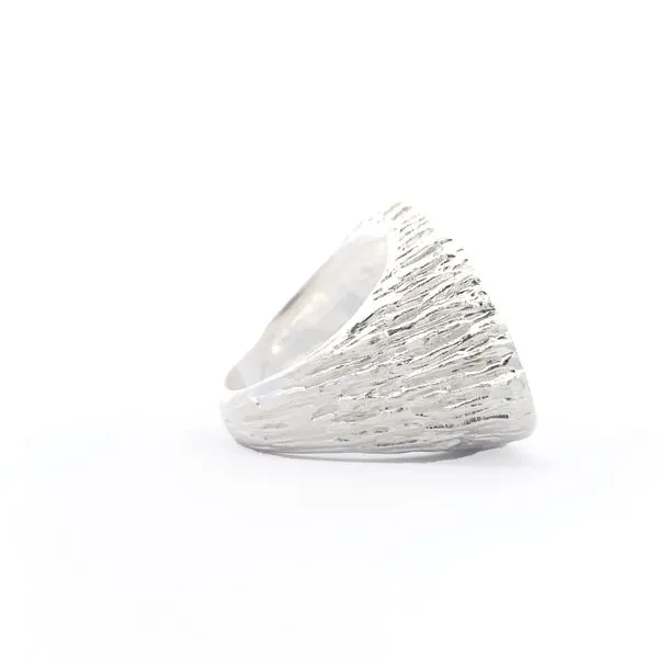 Sterling Silver Open Tree Trunk Ring Image 3 Erica DelGardo Jewelry Designs Houston, TX