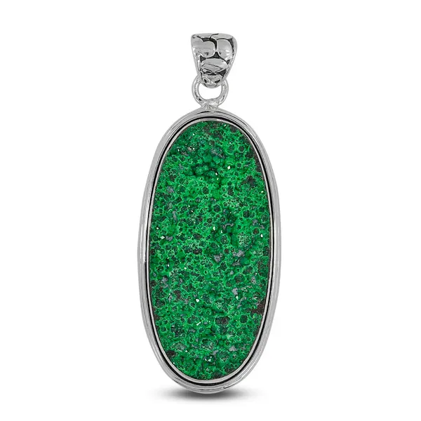 S.S. Uvarovite Pendant Erica DelGardo Jewelry Designs Houston, TX