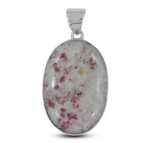 S.S. Thulite Pendant Erica DelGardo Jewelry Designs Houston, TX