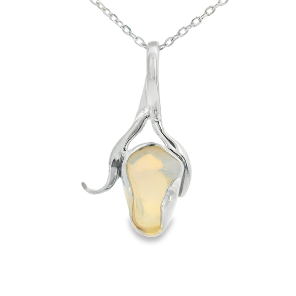 Sterling Silver Natural Form Pendant Erica DelGardo Jewelry Designs Houston, TX
