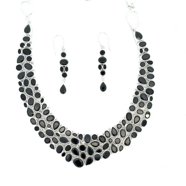 S.S. Black Onyx Necklace Erica DelGardo Jewelry Designs Houston, TX