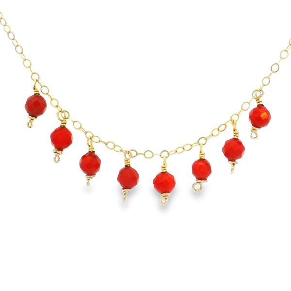 Silver Necklace w/ Stone Erica DelGardo Jewelry Designs Houston, TX