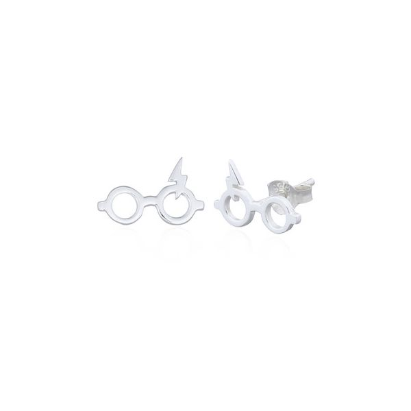 Sterling Silver Glasses & Lightning Bolt Earrings Image 2 Erica DelGardo Jewelry Designs Houston, TX
