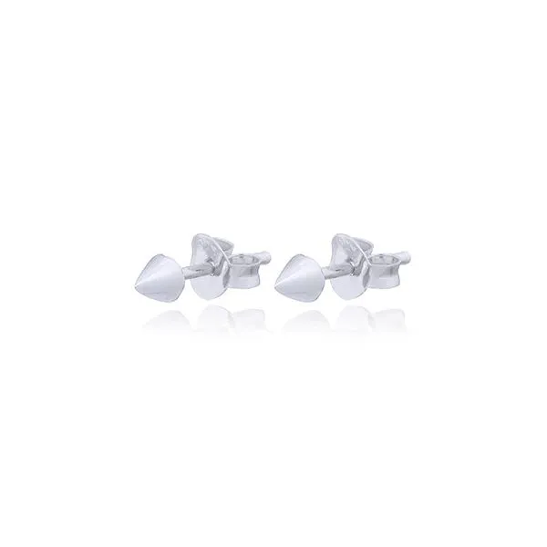 Sterling Silver Spike Earrings Erica DelGardo Jewelry Designs Houston, TX
