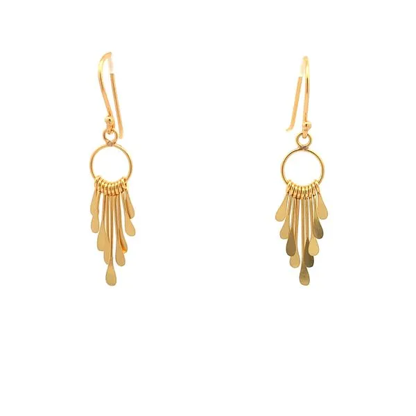 Sterling Silver GP Small Chandelier Earrings Erica DelGardo Jewelry Designs Houston, TX