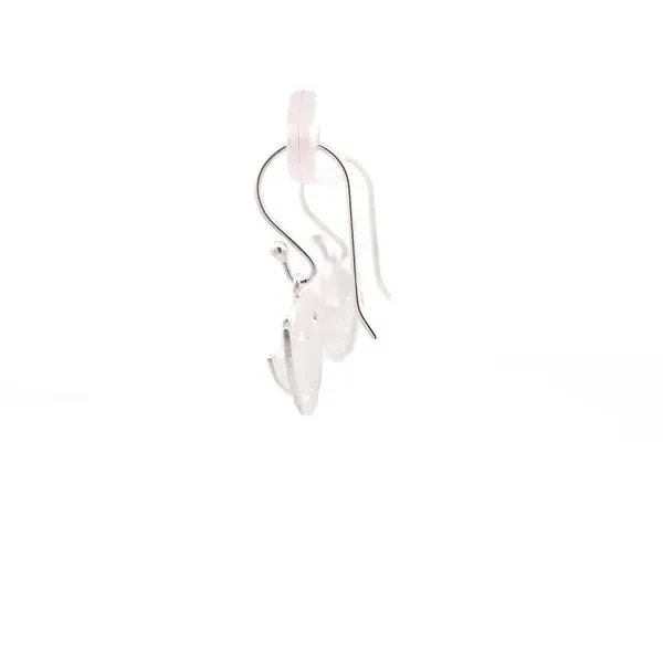 Sterling Silver Large Bird Earrings Image 3 Erica DelGardo Jewelry Designs Houston, TX