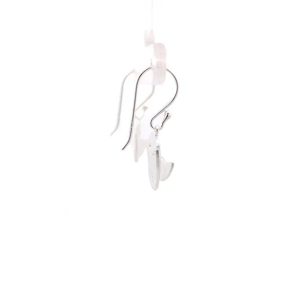 Sterling Silver Large Bird Earrings Image 5 Erica DelGardo Jewelry Designs Houston, TX