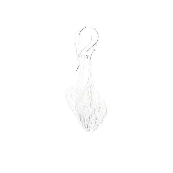 Sterling Silver Fish Tail Earrings Image 5 Erica DelGardo Jewelry Designs Houston, TX