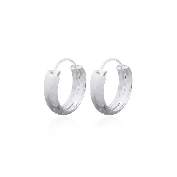 Sterling Silver 4mm Hoops - 15mm Erica DelGardo Jewelry Designs Houston, TX