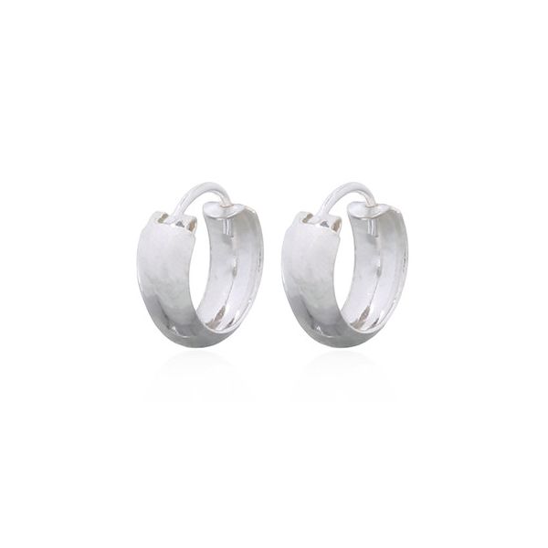 Sterling Silver  4mm Hoops - 10mm Erica DelGardo Jewelry Designs Houston, TX