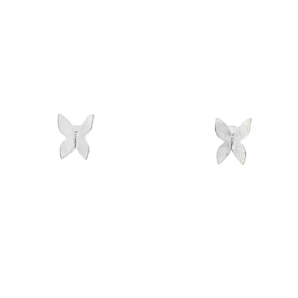 Sterling silver Butterfly Studs Erica DelGardo Jewelry Designs Houston, TX