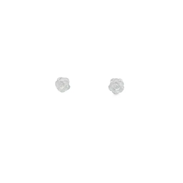 Sterling Silver Flower Stud Earrings Erica DelGardo Jewelry Designs Houston, TX