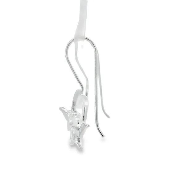 Sterling Silver Love Birds Earrings Image 2 Erica DelGardo Jewelry Designs Houston, TX