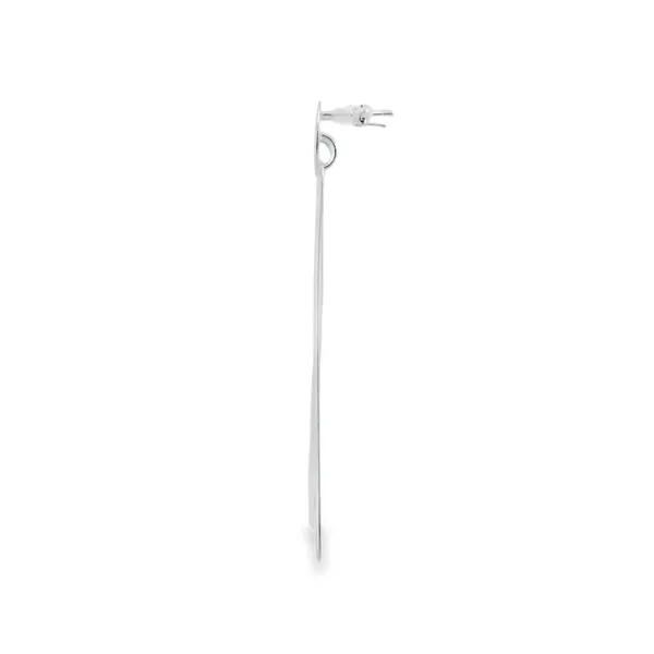 Sterling Silver Exclamation Earrings Image 2 Erica DelGardo Jewelry Designs Houston, TX