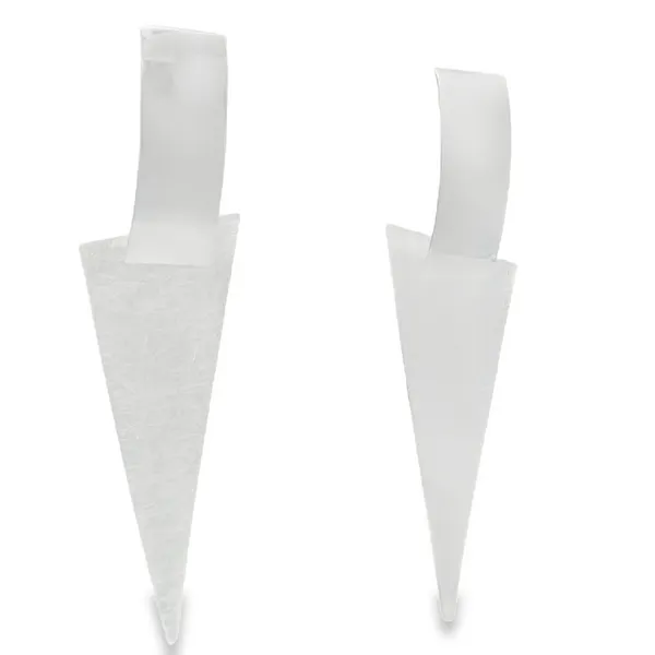 Sterling Silver Large Geometric Earrings Erica DelGardo Jewelry Designs Houston, TX