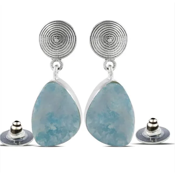 S.S. Aquamarine Earrings Erica DelGardo Jewelry Designs Houston, TX