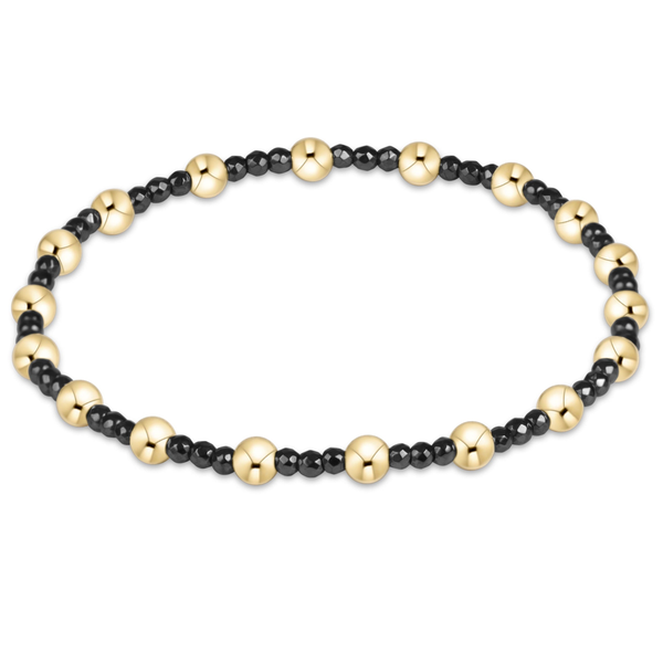Sincerity Faceted Hematite 2mm Bracelet Erica DelGardo Jewelry Designs Houston, TX