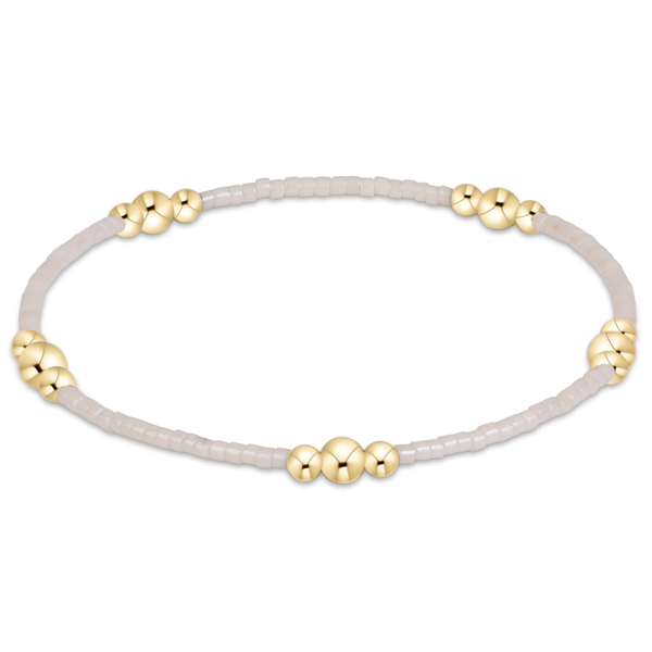 Hope Purpose Gold Bracelet - Milkshake Erica DelGardo Jewelry Designs Houston, TX