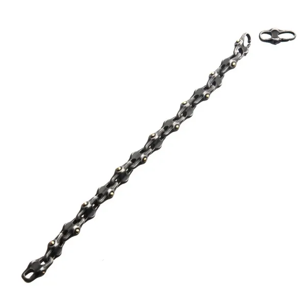 Stainless Steel Antique Distressed Mariner Chain Bracelet - 8.25