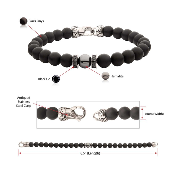Men's Bracelet Image 5 Erica DelGardo Jewelry Designs Houston, TX
