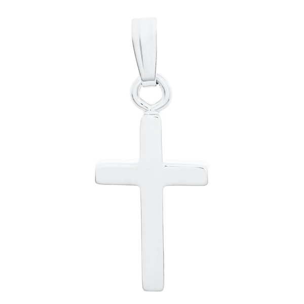 Sterling Silver Cross Children's Necklace Erica DelGardo Jewelry Designs Houston, TX
