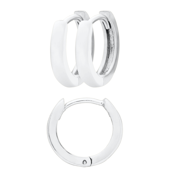 Sterling Silver 11mm Children's Hoops Erica DelGardo Jewelry Designs Houston, TX