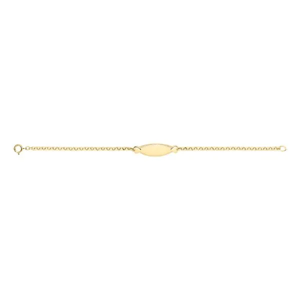 14K Gold-Filled ID Children's Bracelet Image 2 Erica DelGardo Jewelry Designs Houston, TX