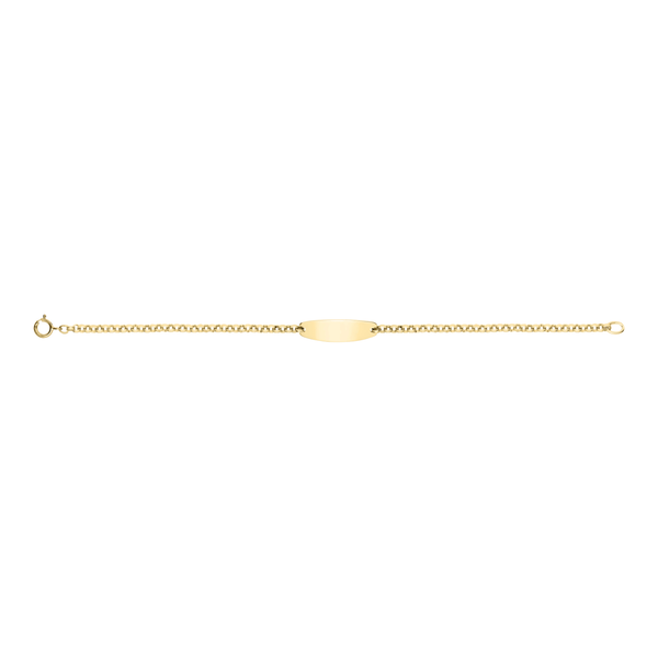 14KY Gold Filled ID Bracelet Erica DelGardo Jewelry Designs Houston, TX