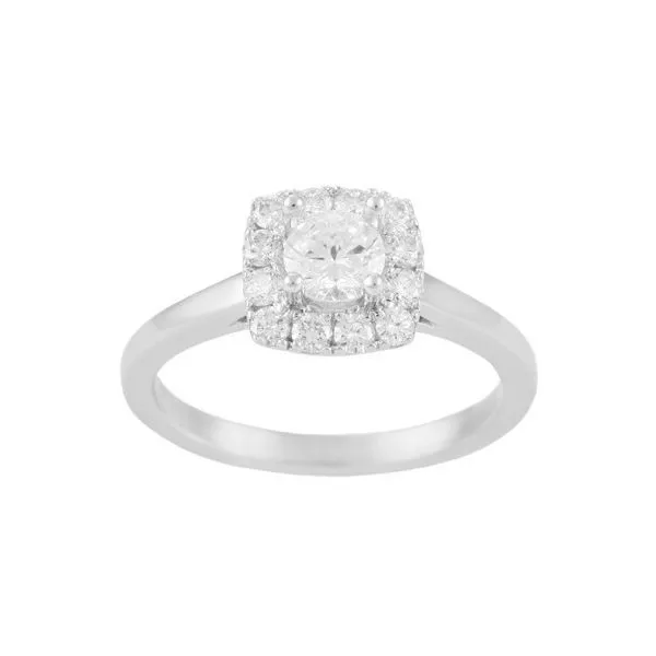 14Kt White Gold Engagement Ring Erickson Jewelers Iron Mountain, MI