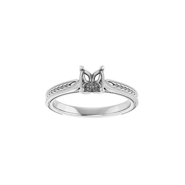 14 Karat White Gold Engagement Ring Erickson Jewelers Iron Mountain, MI
