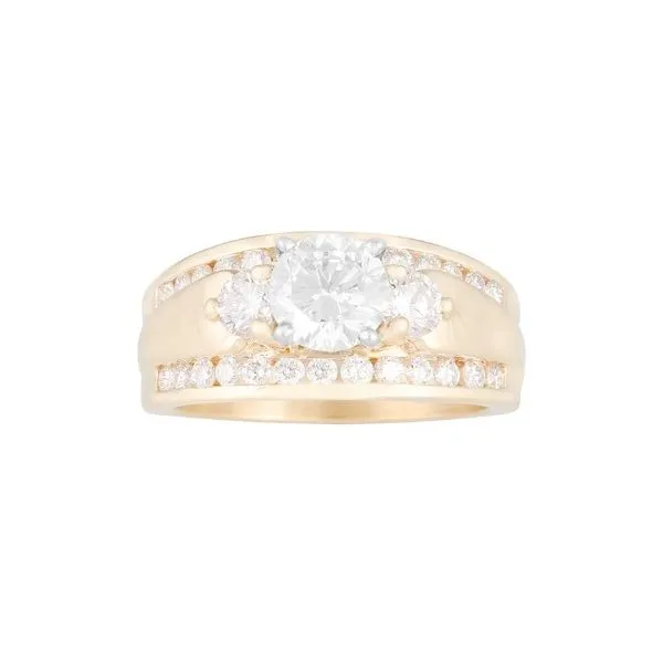 14Kt Yellow Gold Engagement Ring Erickson Jewelers Iron Mountain, MI