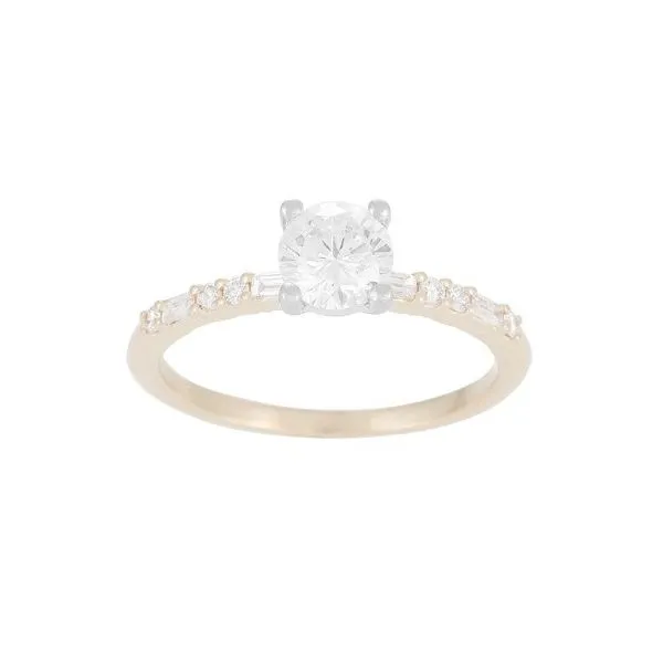 14Kt Yellow Diamond Engagement Ring Erickson Jewelers Iron Mountain, MI